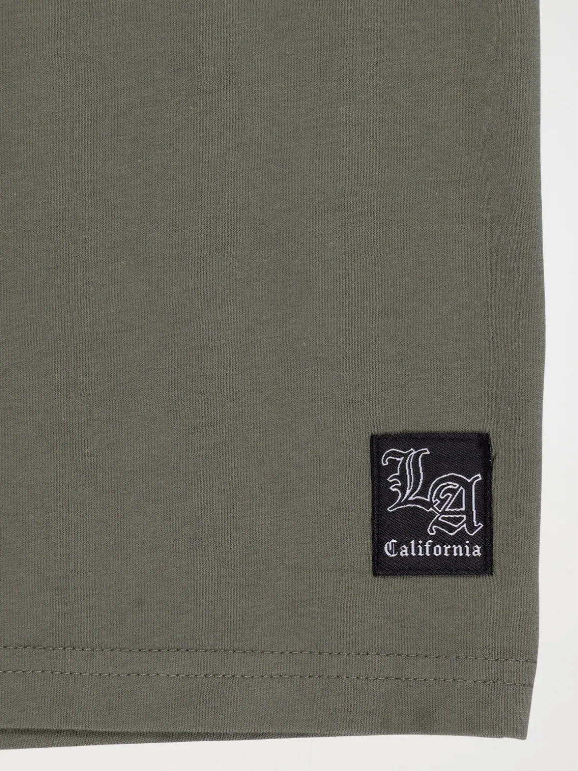 T-shirt basique vert army garçon (XXS-M)