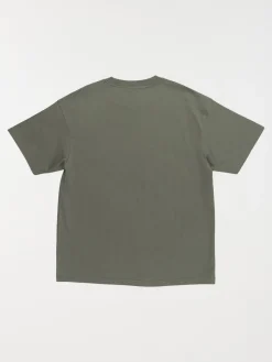 T-shirt basique vert army garçon (XXS-M)