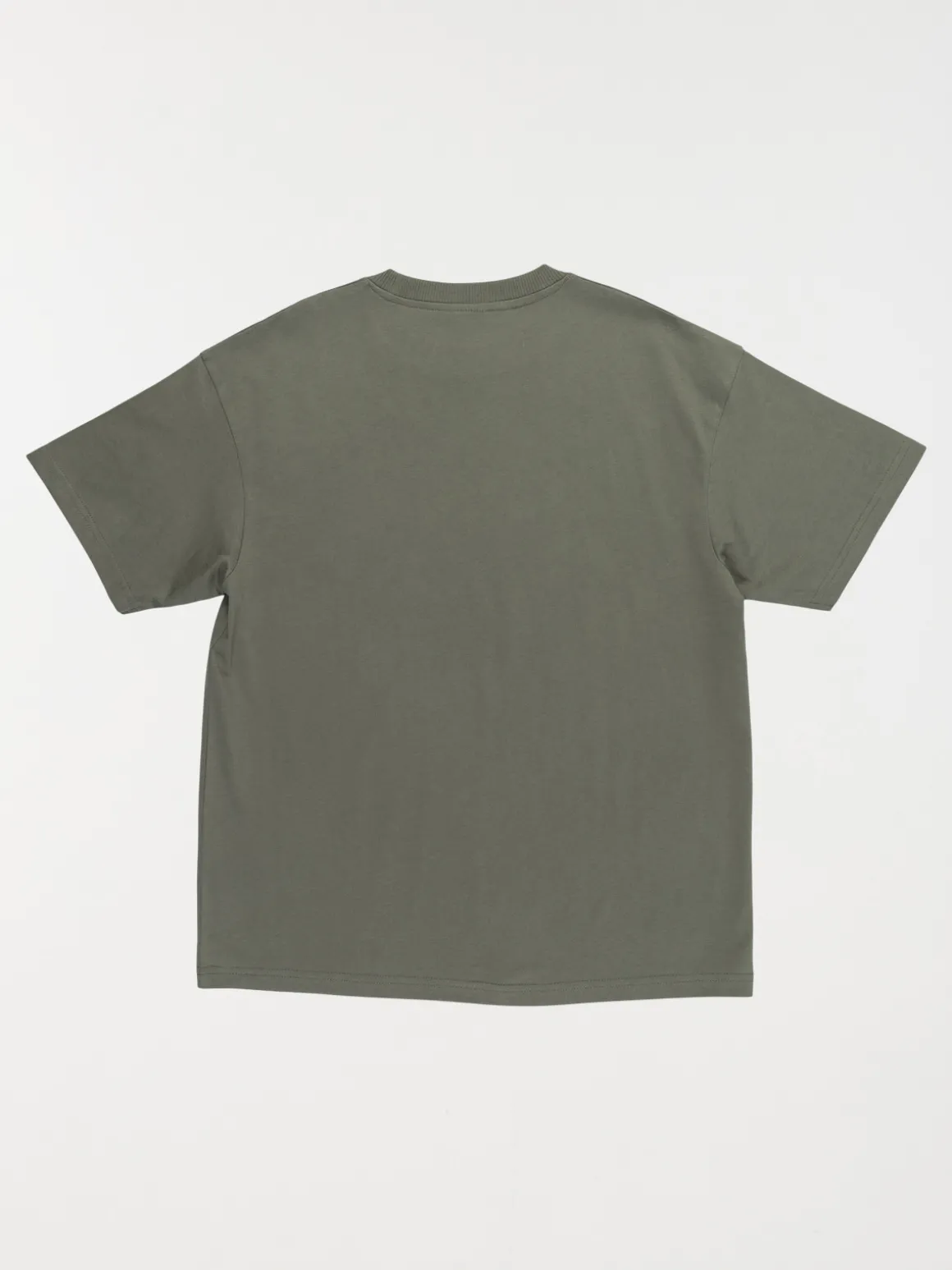 T-shirt basique vert army garçon (XXS-M)