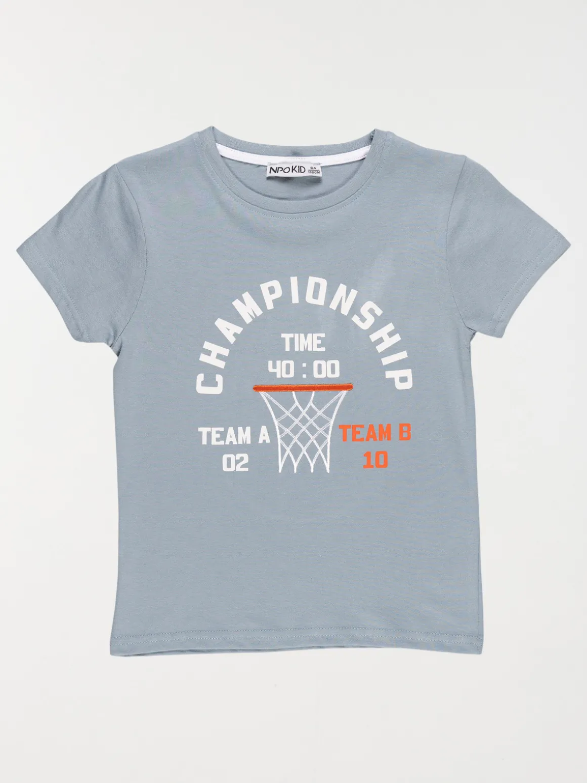 T-shirt basket ball garçon (3-8A)