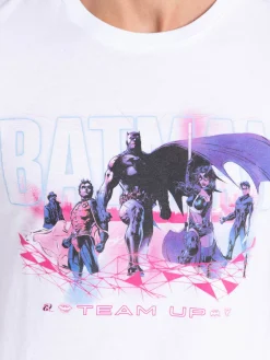 T-shirt Batman coloris blanc homme