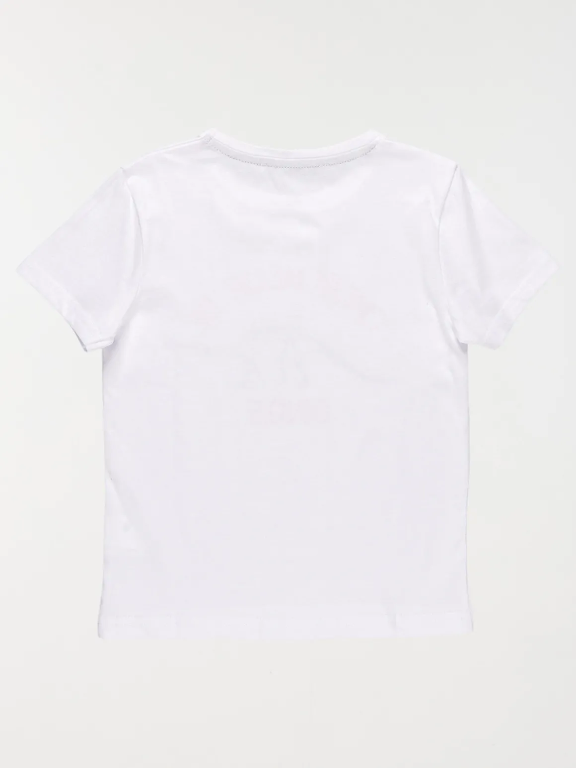 T-shirt blanc dinosaure garçon (3-8A)