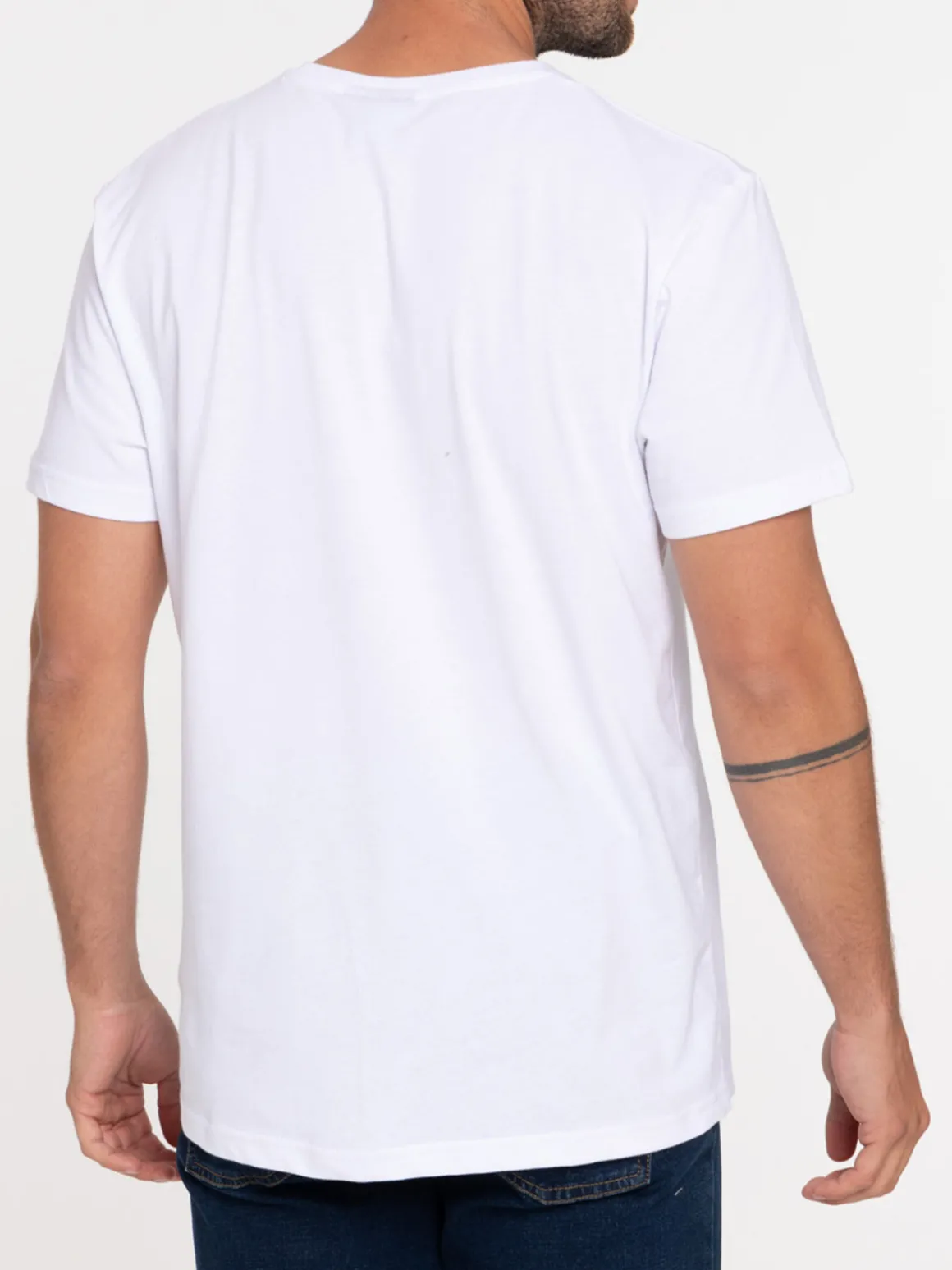 T-shirt blanc Ford Mustang homme