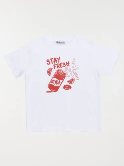 T-shirt blanc motif soda garçon (3-12A)