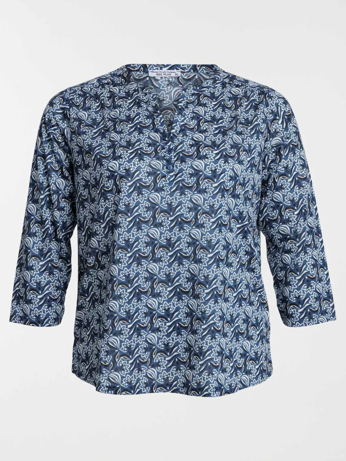 T-shirt bleu gipsy femme grande taille