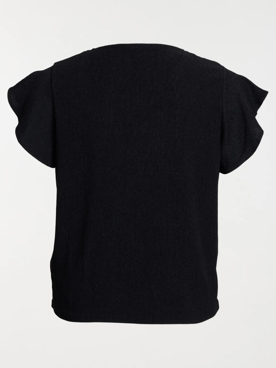 T-shirt bouton grande taille femme