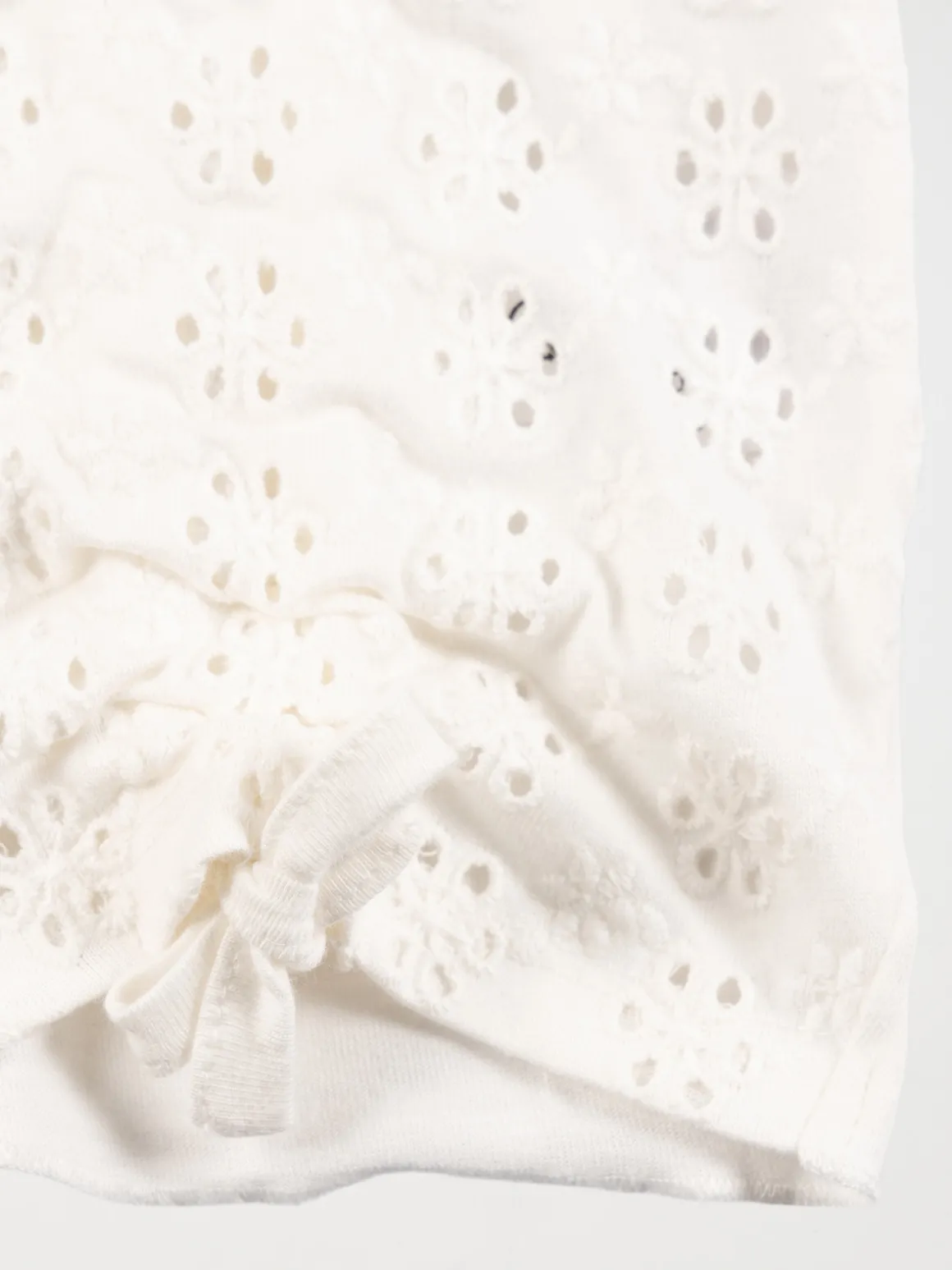 T-shirt broderie anglaise fille (XXS-M)