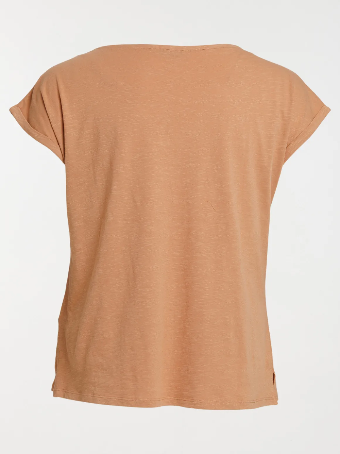 T-shirt camel grande taille femme