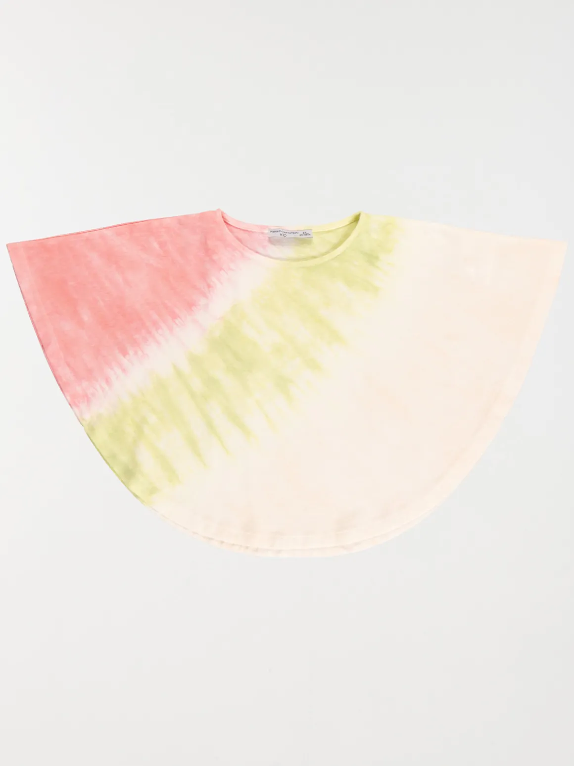 T-shirt cape multicolore fille (3-12A)