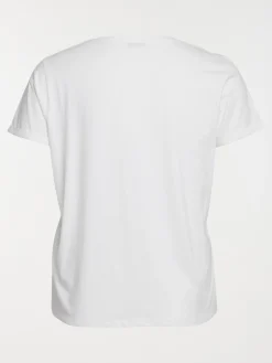T-shirt coeur grande taille femme