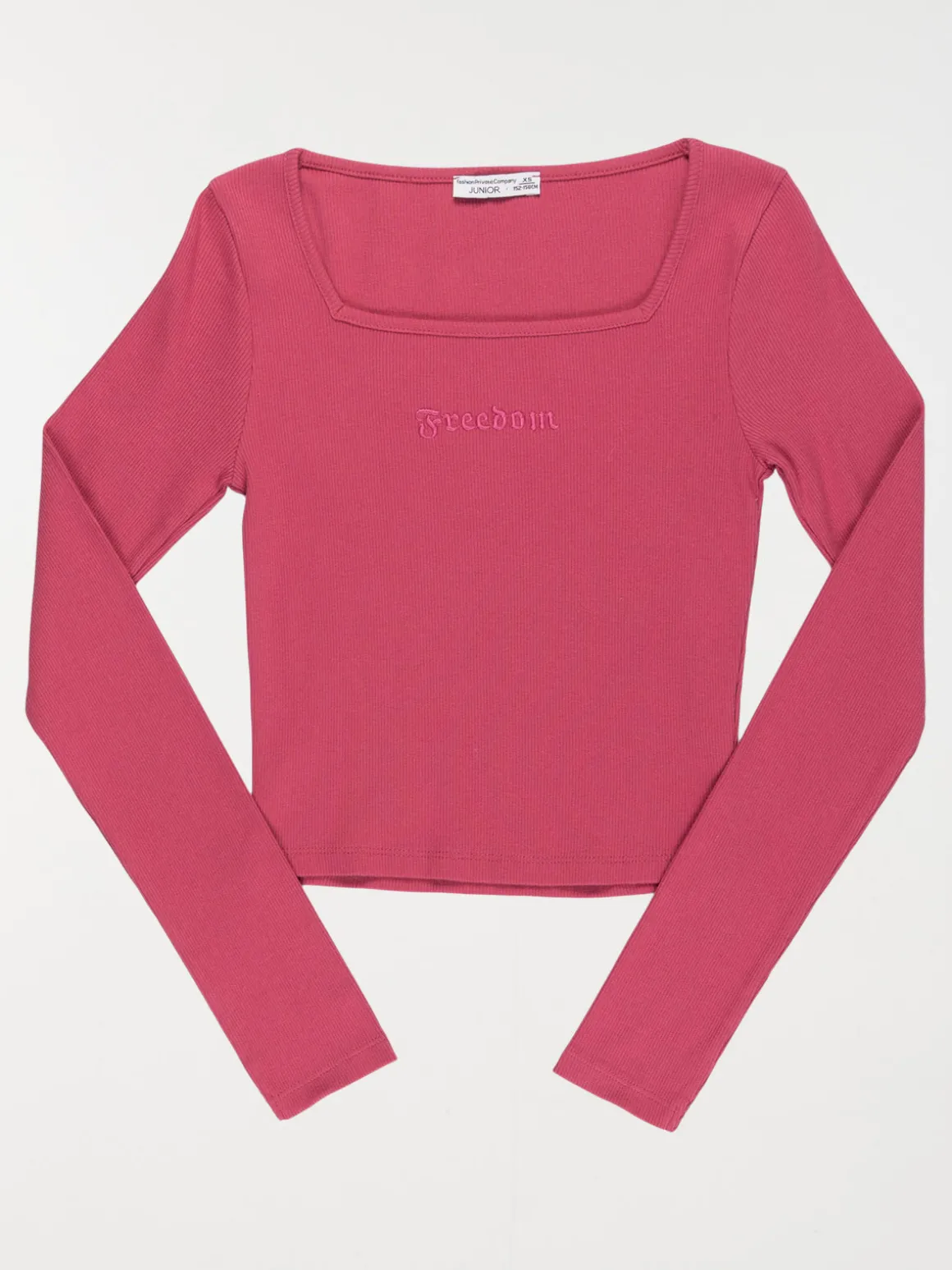 T-shirt col carré malaga fille (XXS-M)