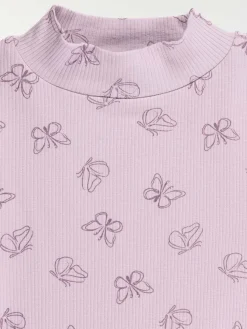 T-shirt col montant fille (3-12A)