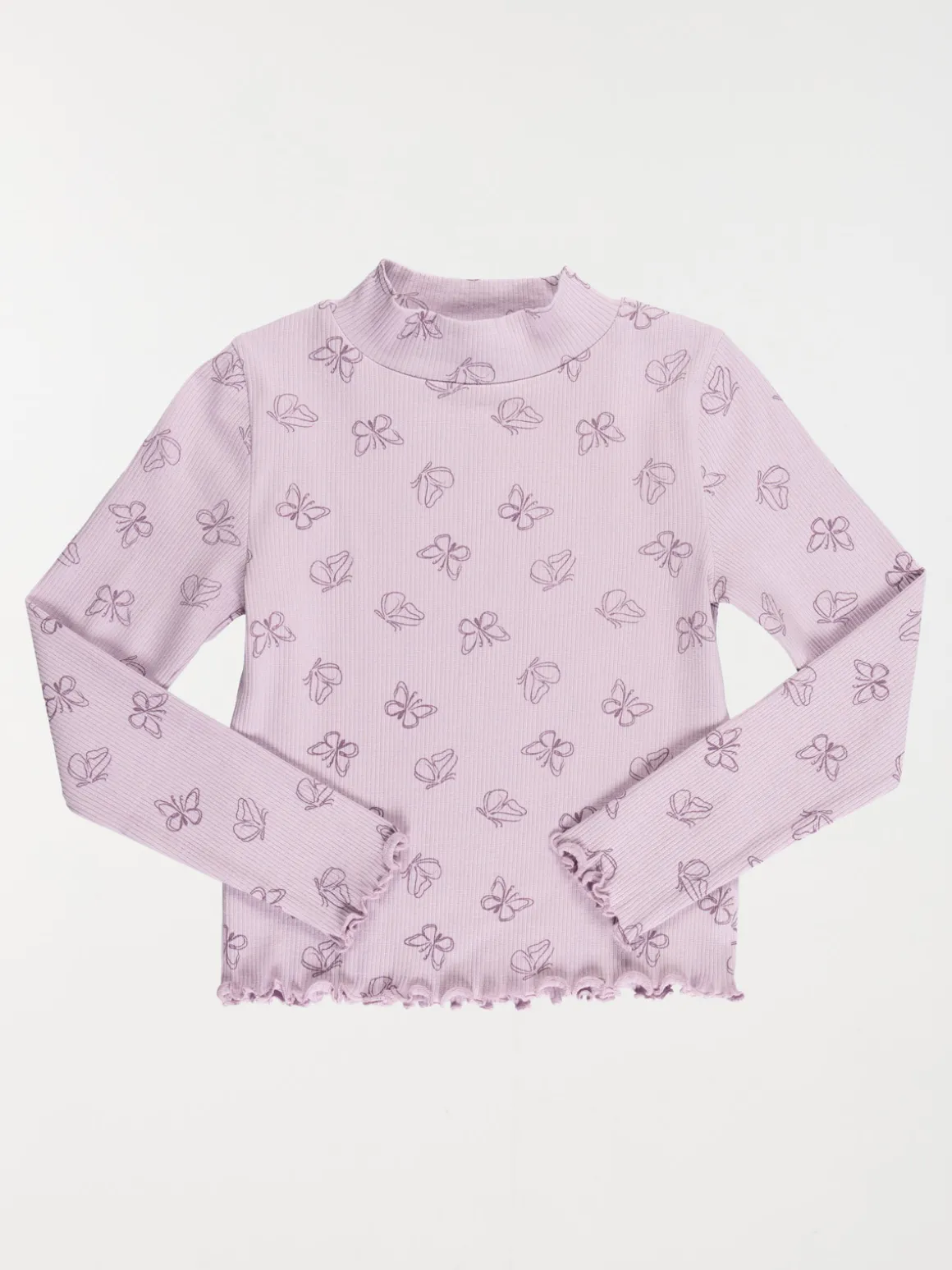 T-shirt col montant fille (3-12A)