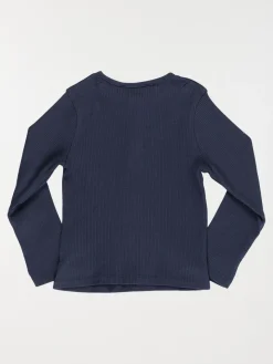 T-shirt col rond boutonné garçon (3-36M)