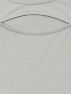 T-shirt col rond fantaisie fille (XXS-M)