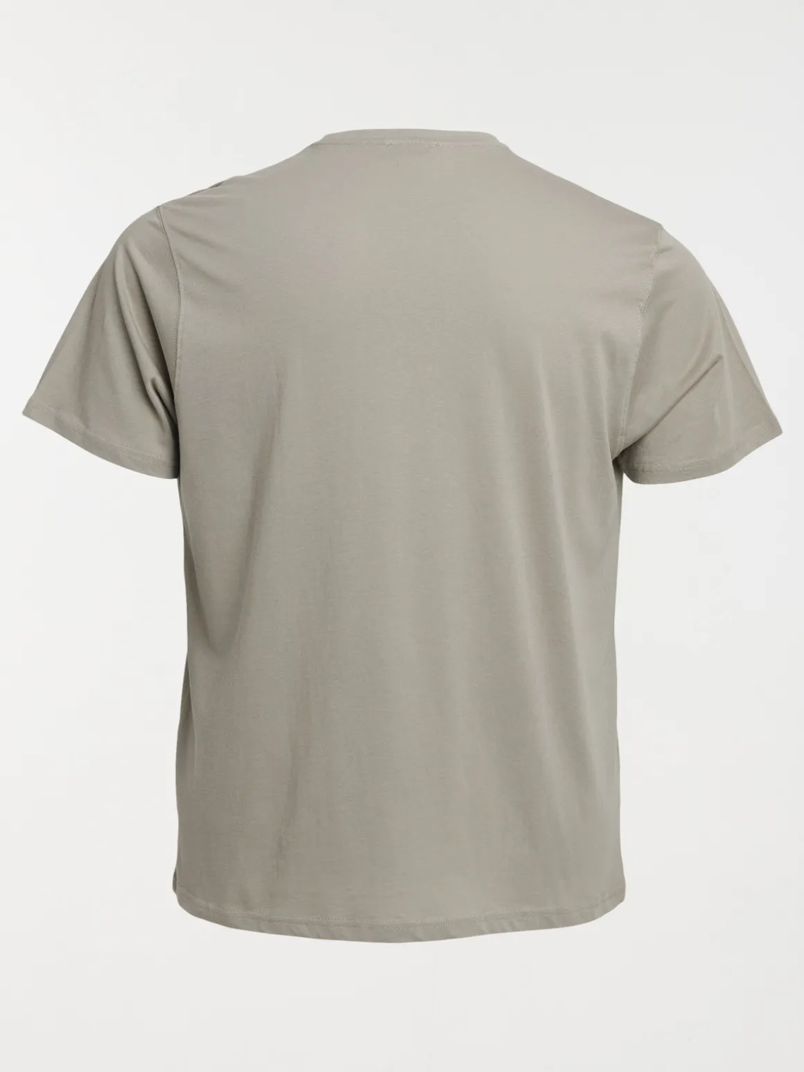 T-shirt col rond grande taille homme