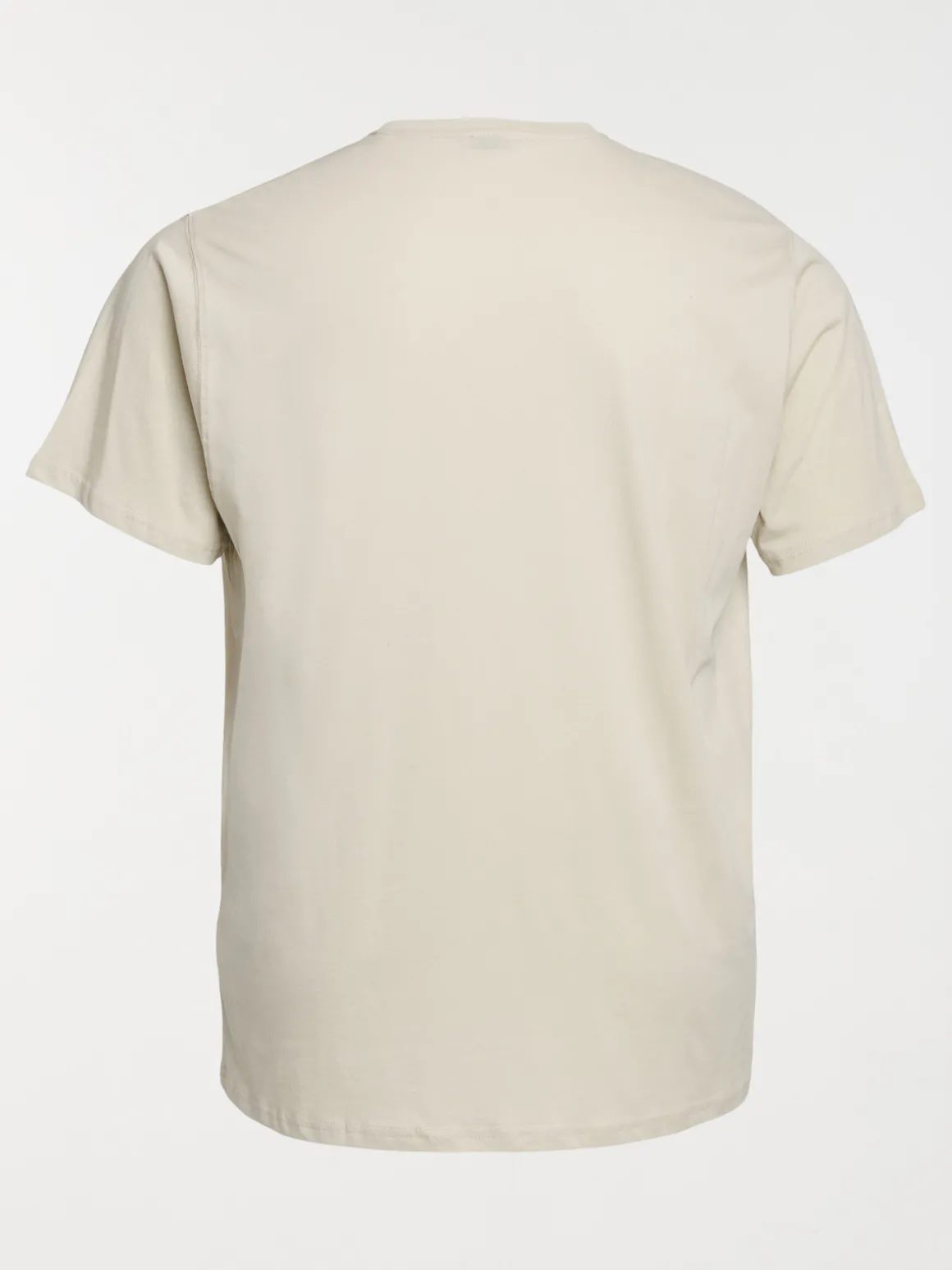 T-shirt col rond grande taille homme