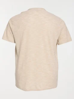 T-shirt col rond grande taille homme