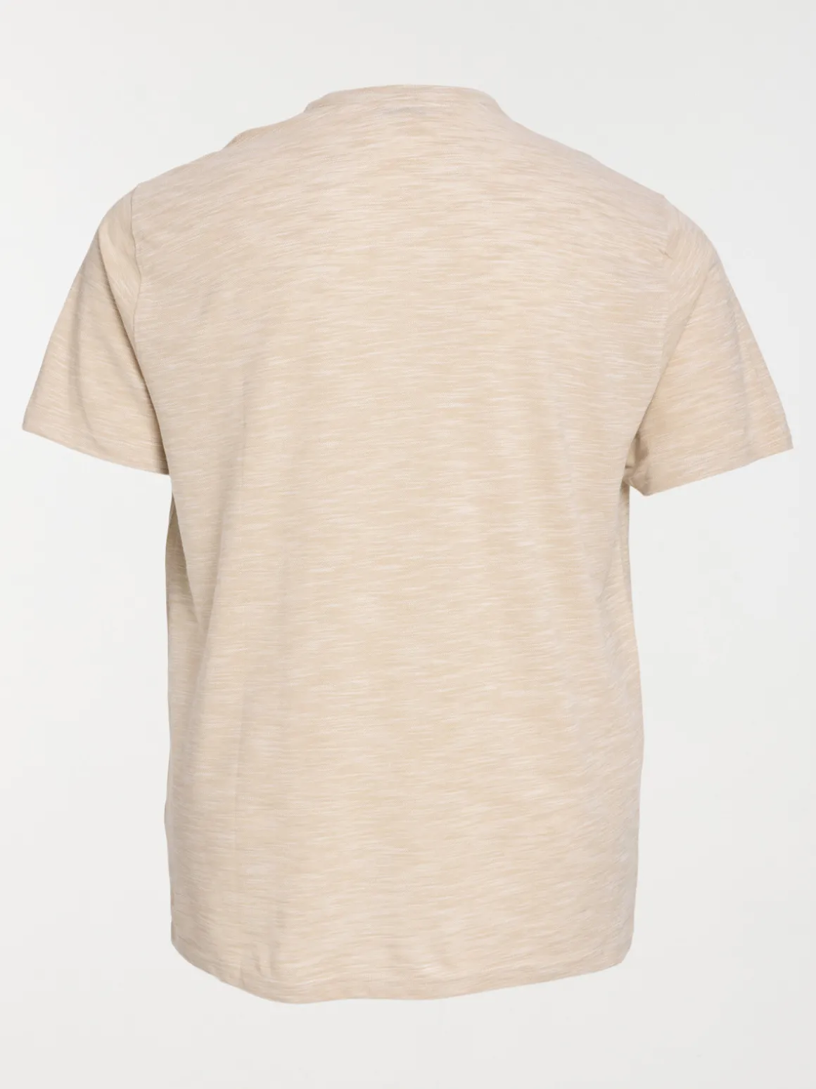 T-shirt col rond grande taille homme