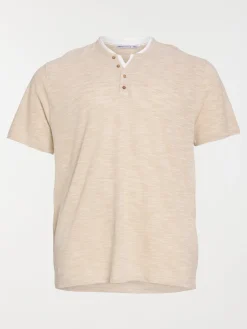 T-shirt col rond grande taille homme