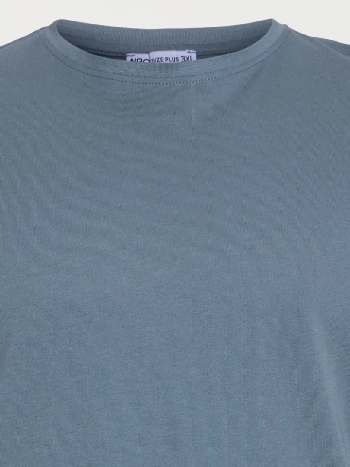 T-shirt col rond grande taille homme