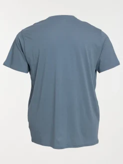 T-shirt col rond grande taille homme