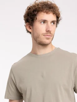 T-shirt col rond uni homme