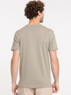 T-shirt col rond uni homme