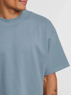 T-shirt col rond uni homme