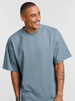 T-shirt col rond uni homme