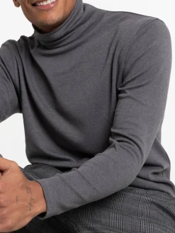 T-shirt col roulé homme