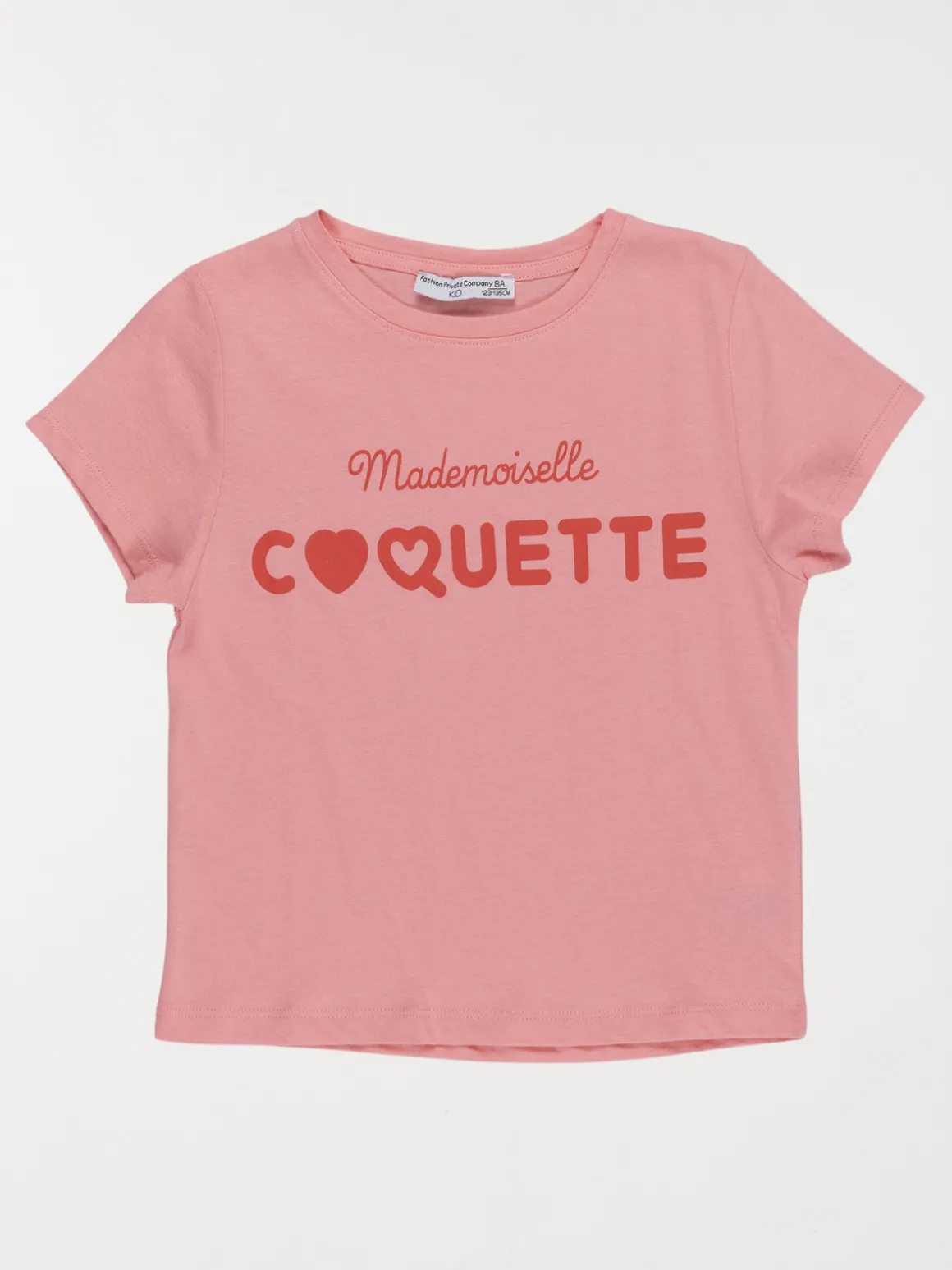T-shirt coquette fille (3-12A)