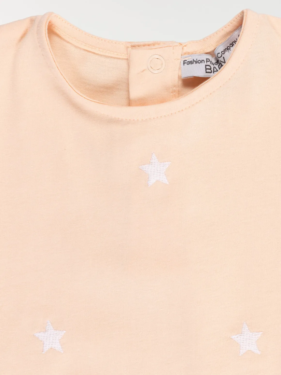 T-shirt corail imprimé fille (3-36M)