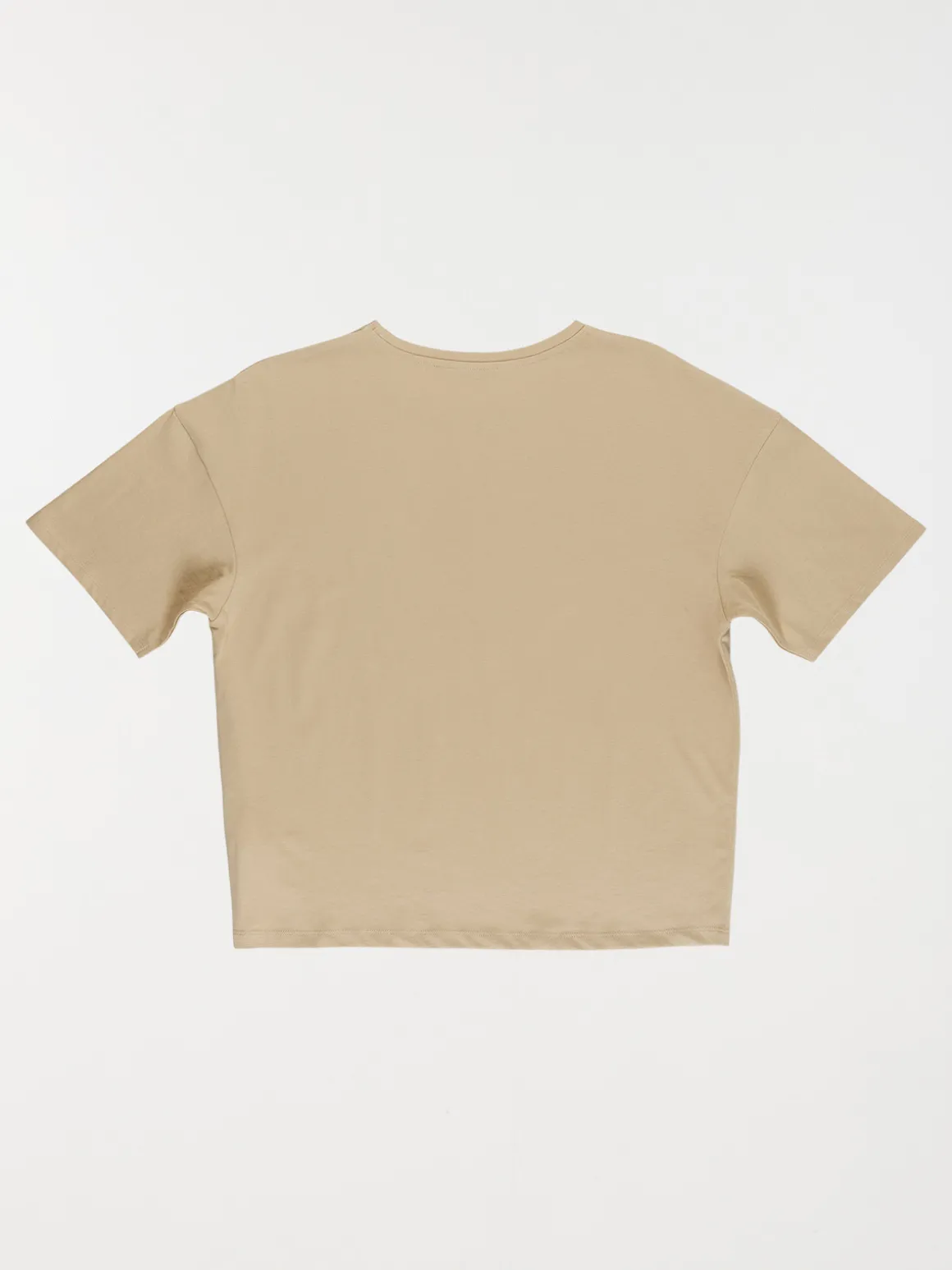 T-shirt court camel doux fille (XXS-M)
