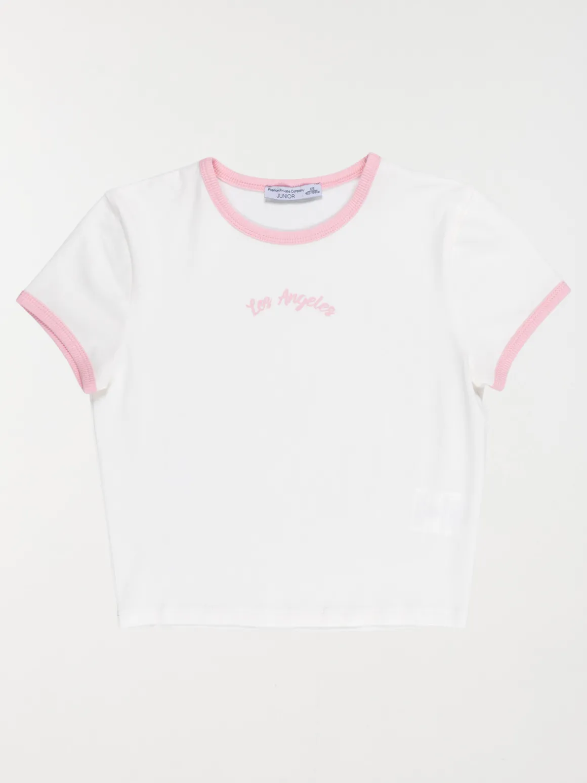 T-shirt écru Los Angeles fille (XXS-M)