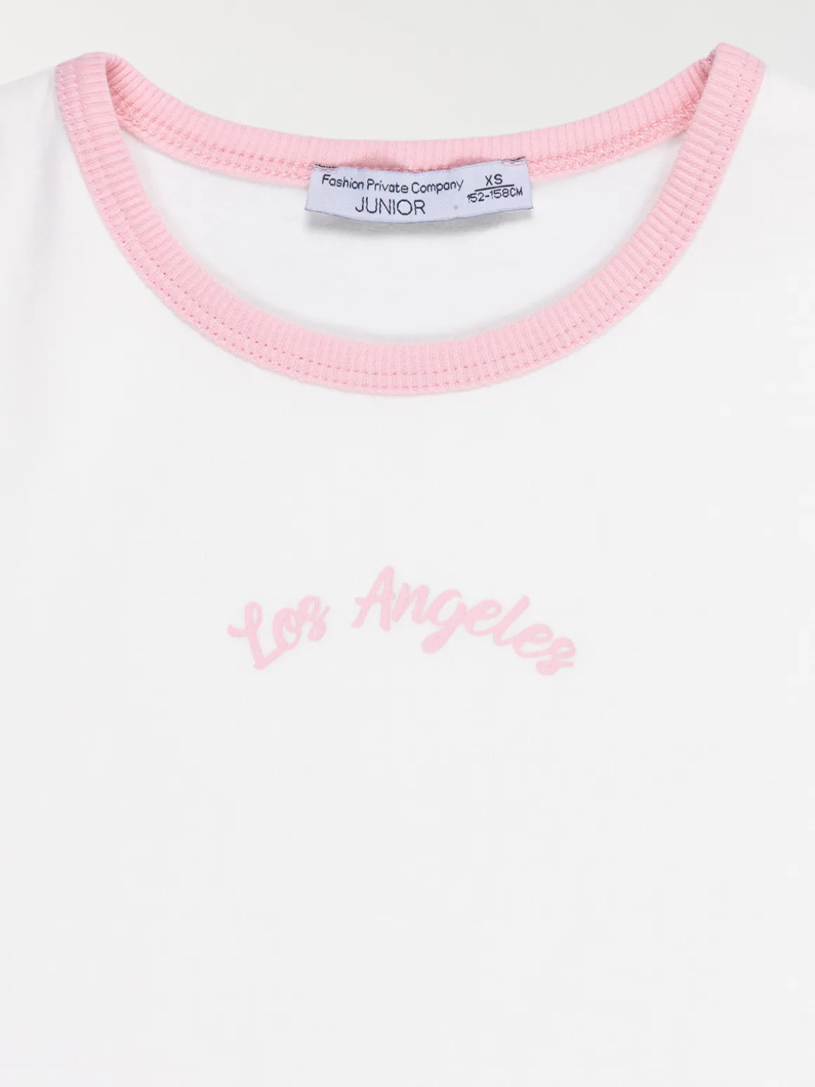 T-shirt écru Los Angeles fille (XXS-M)