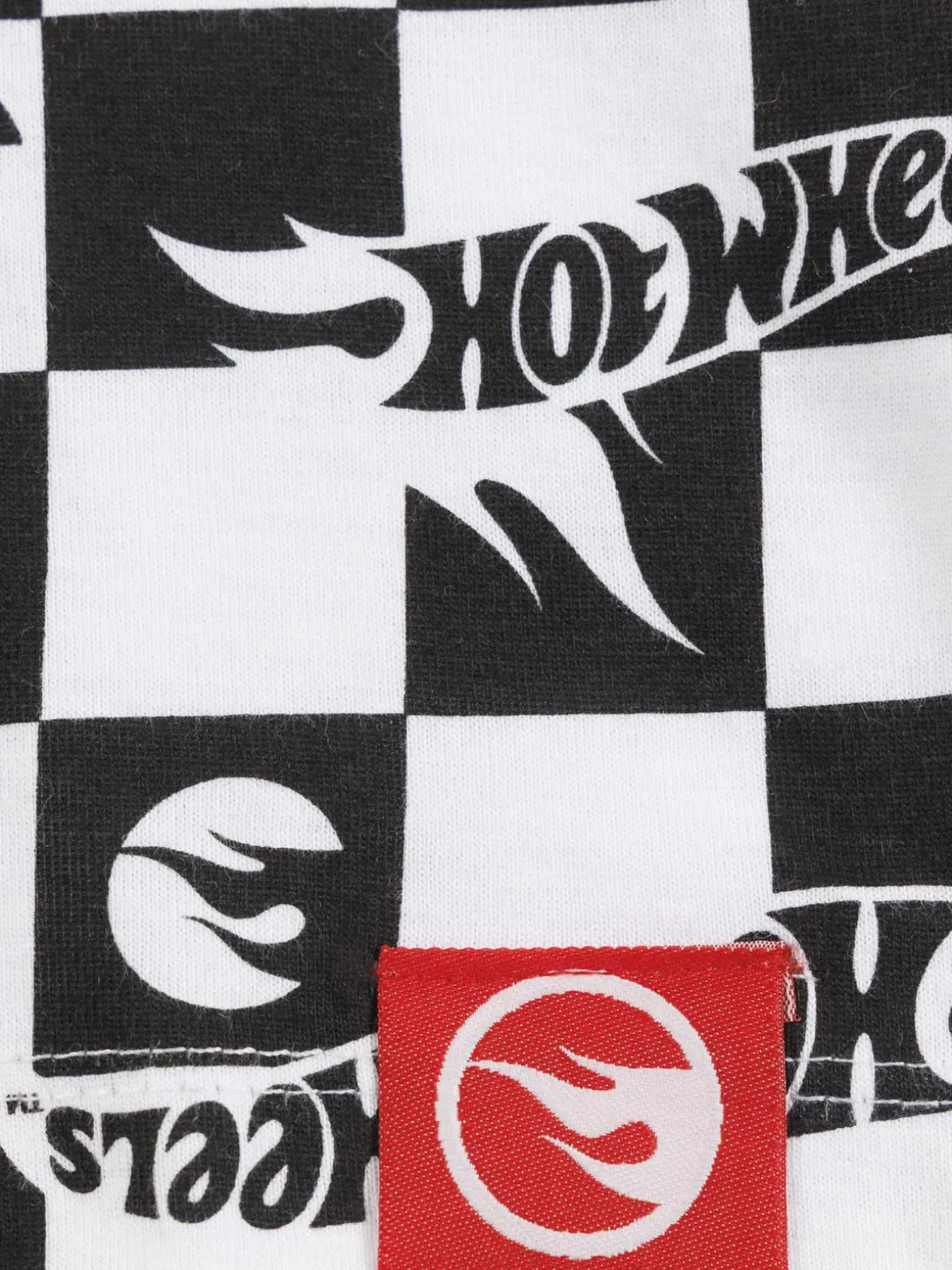 T-shirt damier Hotwheels garçon (3-12A)