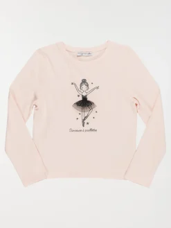 T-shirt danseuse étoile fille (3-12A)