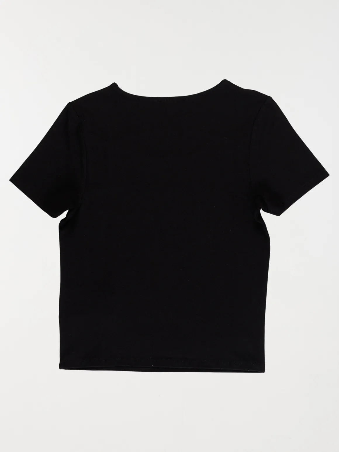 T-shirt découpe fantaisie fille (XXS-M)
