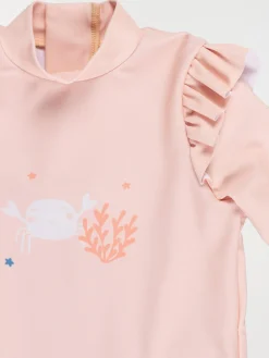 T-shirt de bain anti-UV fille (3-36M)