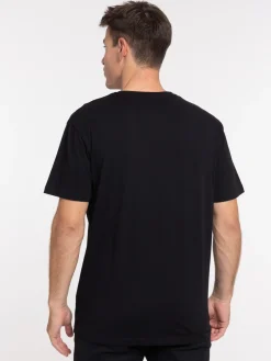 T-shirt de Noël noir homme