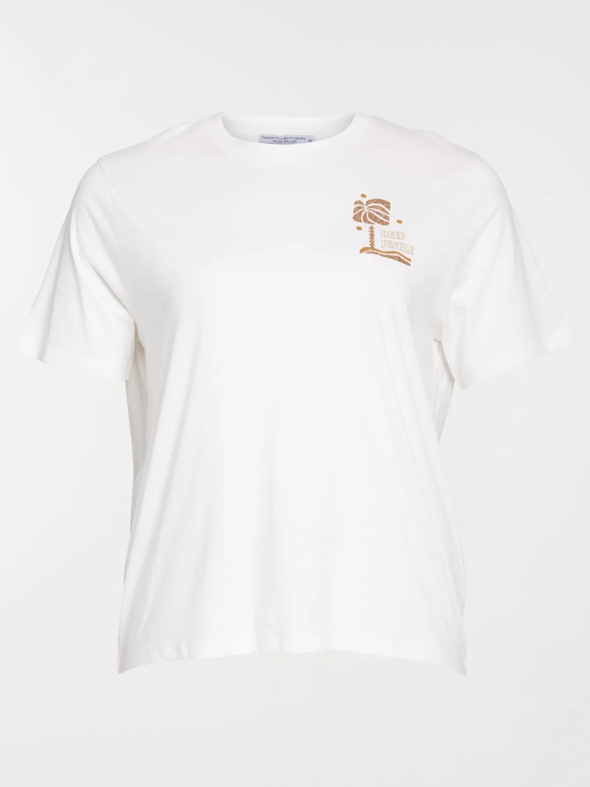 T-shirt deep jungle femme grande taille