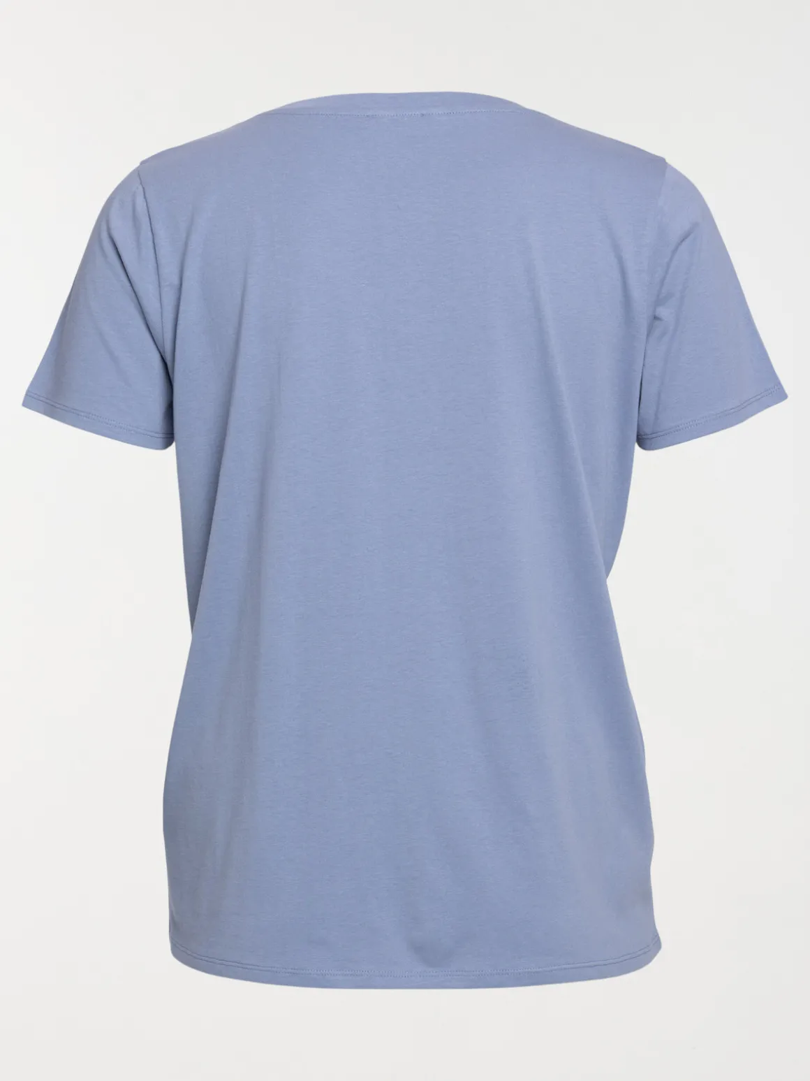 T-shirt denim blue grande taille femme