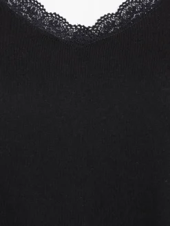 T-shirt dentelle grande taille femme