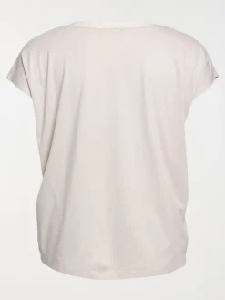 T-shirt dentelle grande taille femme