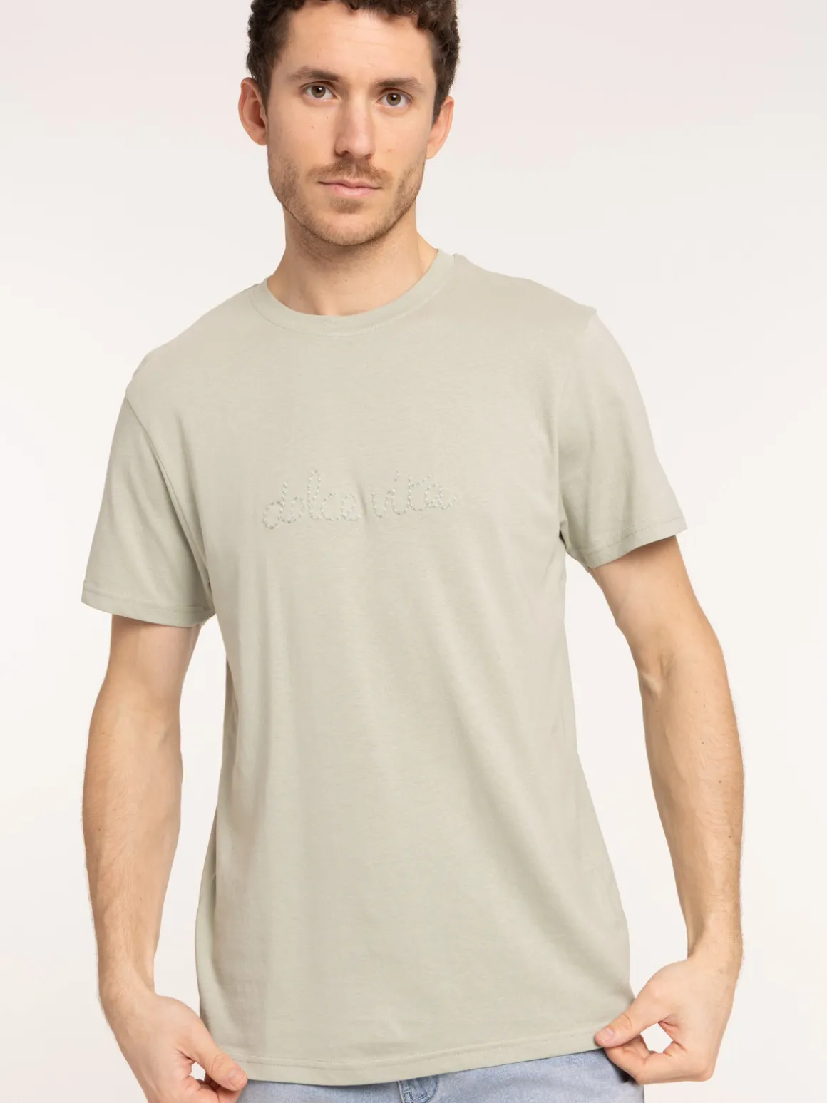 T-shirt Dolce Vita brodé homme