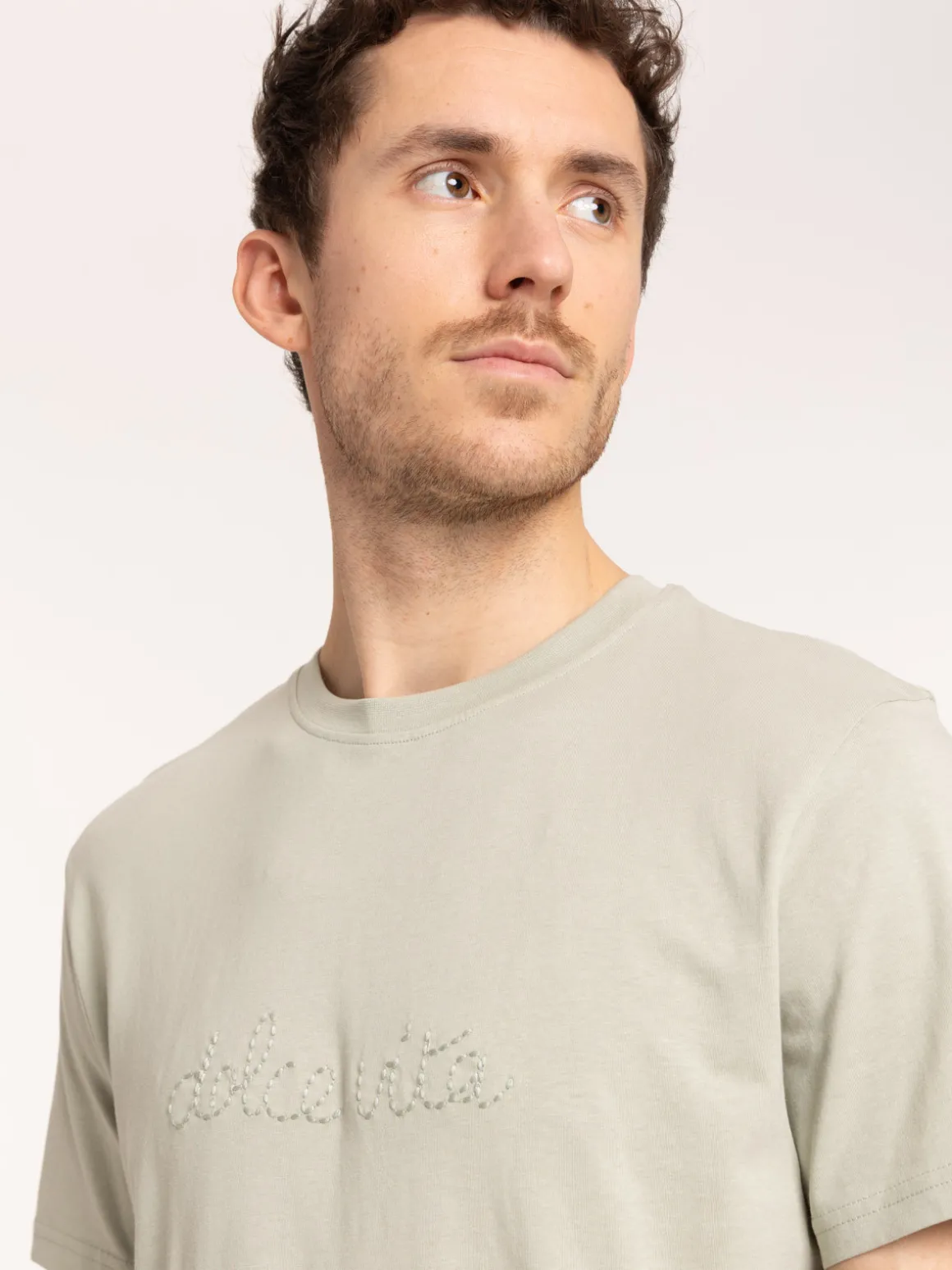 T-shirt Dolce Vita brodé homme
