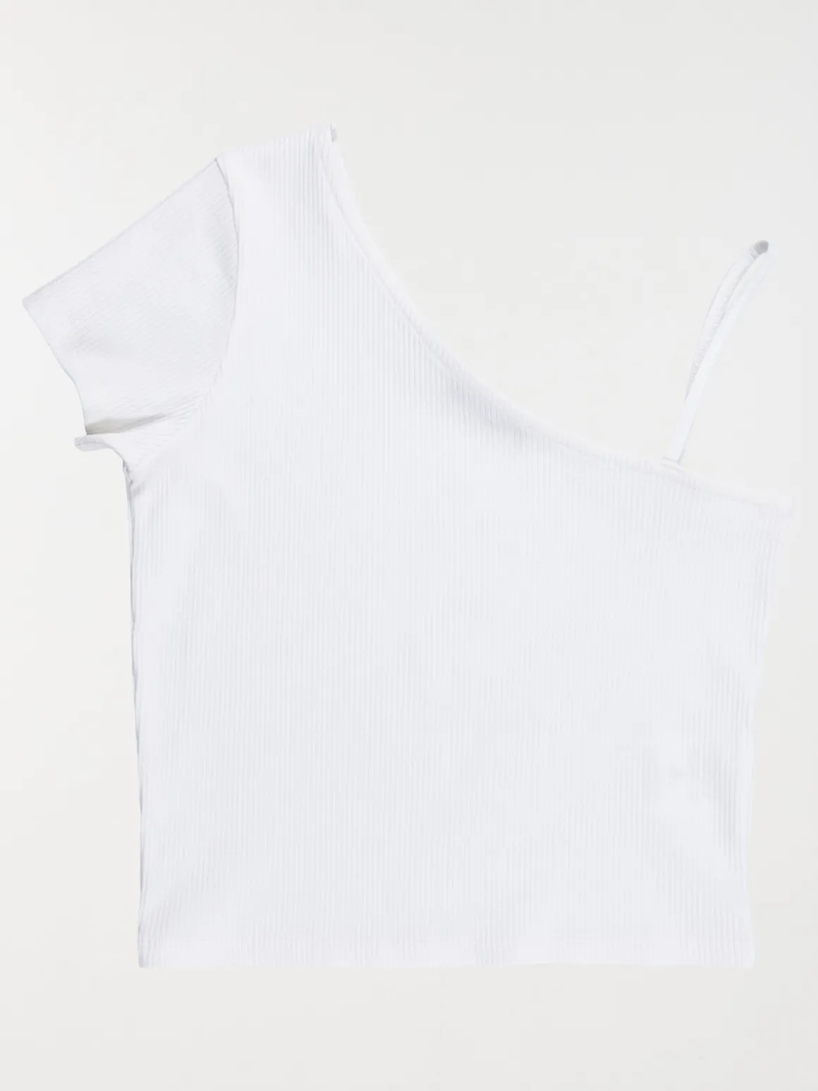 T-shirt fille bretelle et manche (XXS-M)