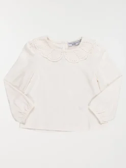 T-shirt fille col claudine (3-36M)
