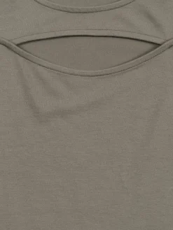 T-shirt fille découpe fantaisie (XXS-M)